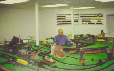 Tom Robinson and his American S Gauge layout